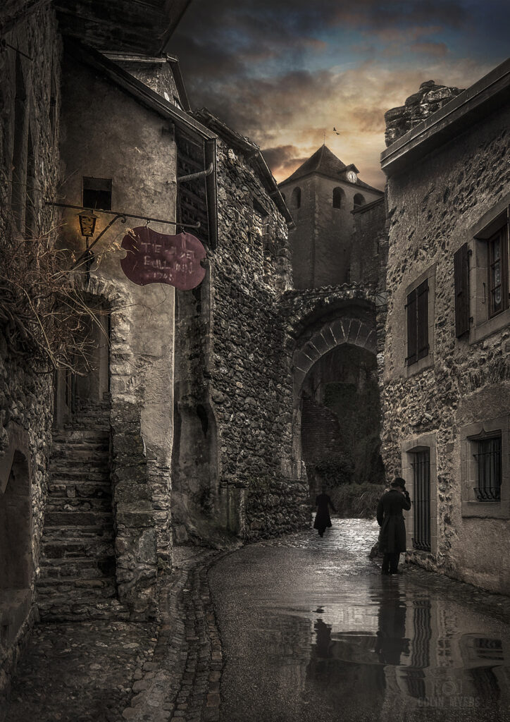 Victorian Sun After The Storm – Original Artwork