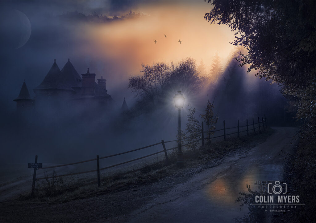 Sunset Fog (Do Not Enter) – Original Artwork