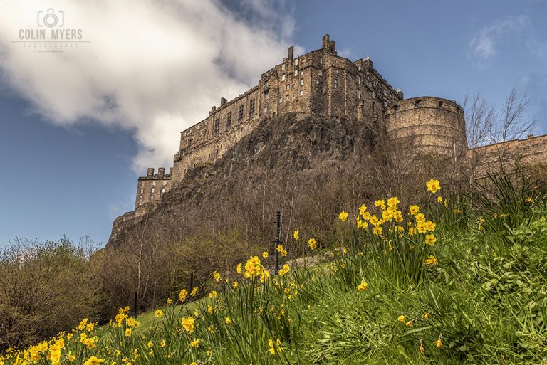 Edinburgh Castle Flowers