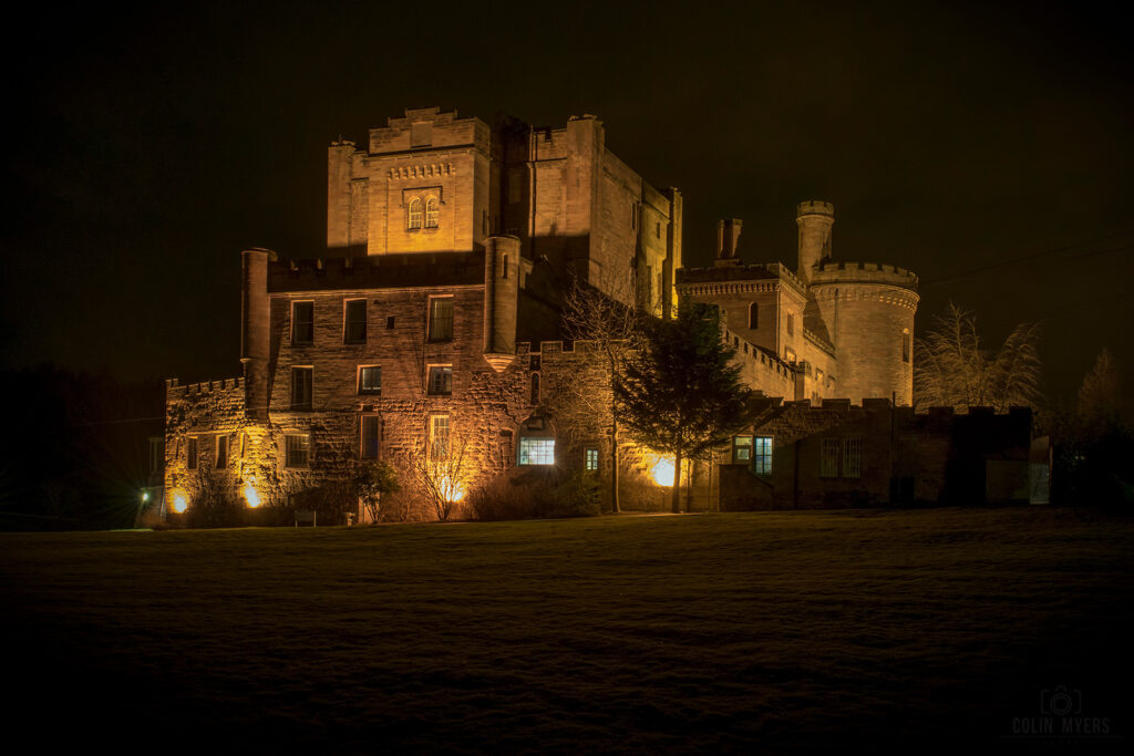 Dalhousie Castle By Night