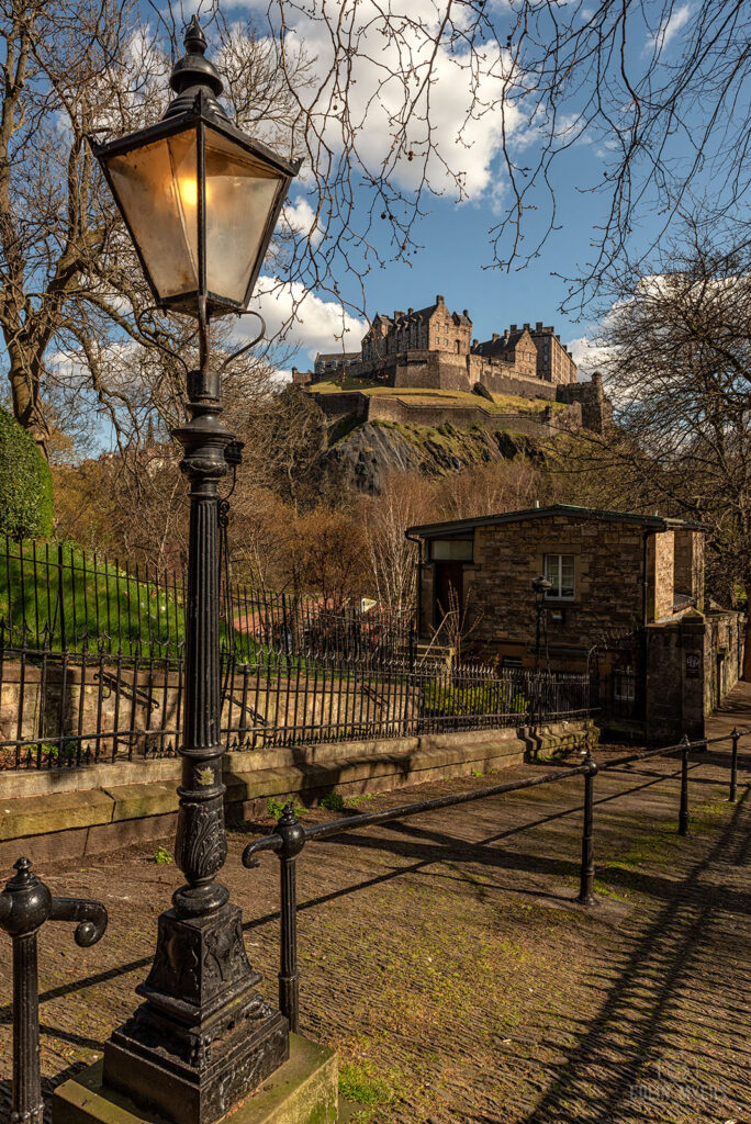 Edinburgh Castle From West End