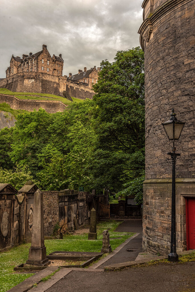 Edinburgh Castle v Moody Skies