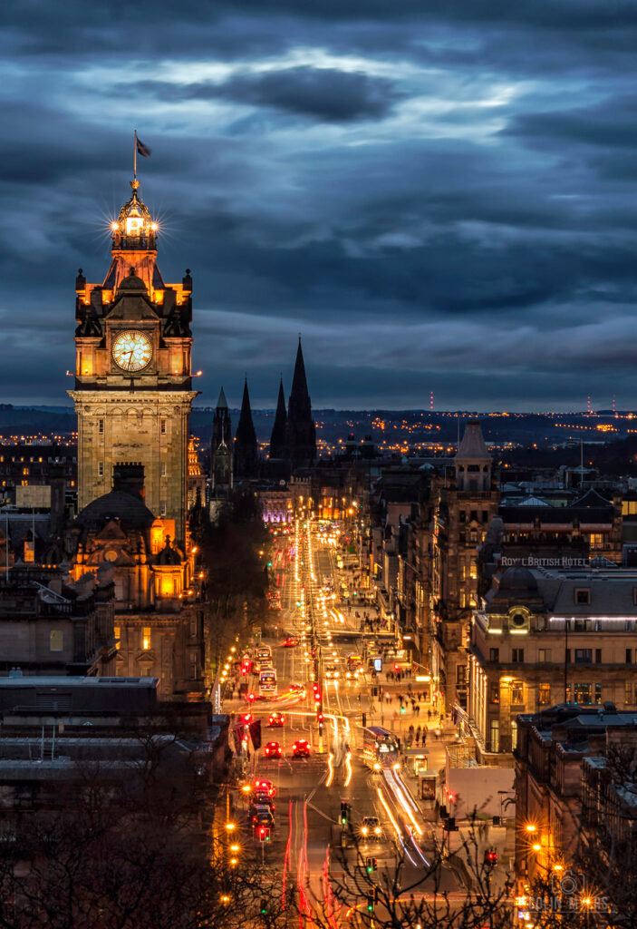 Princes Street Twilight Glow