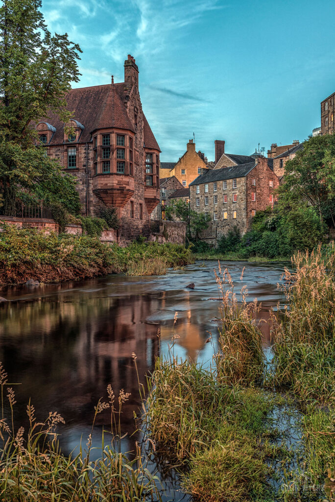 Dean Village Twilight (Portrait)