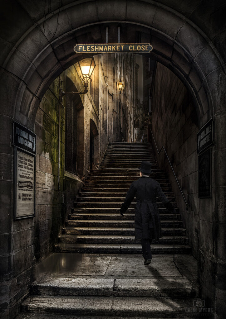 Fleshmarket Close 1889 – Original Artwork