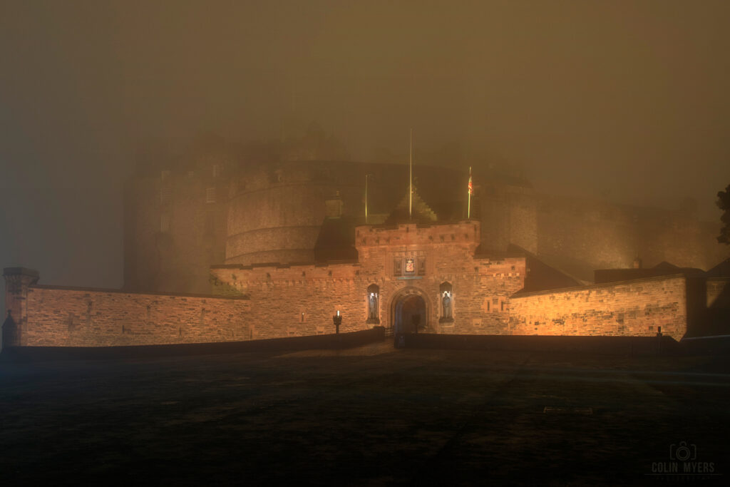 Edinburgh Castle In The Haar