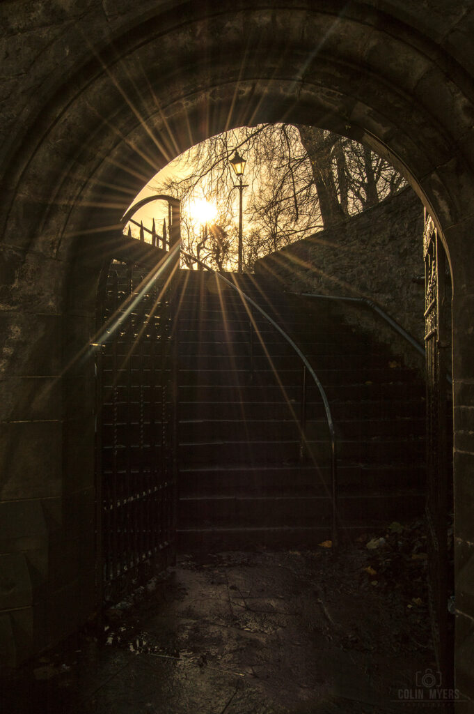 Greyfriars Kirkyard Sunbeams