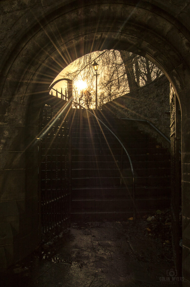 Greyfriars Kirkyard Sunbeams