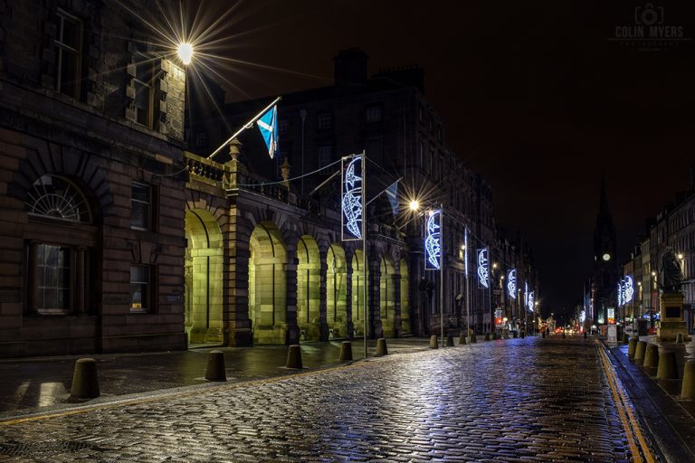 Ye Olde Royal Mile Christmas Reflections