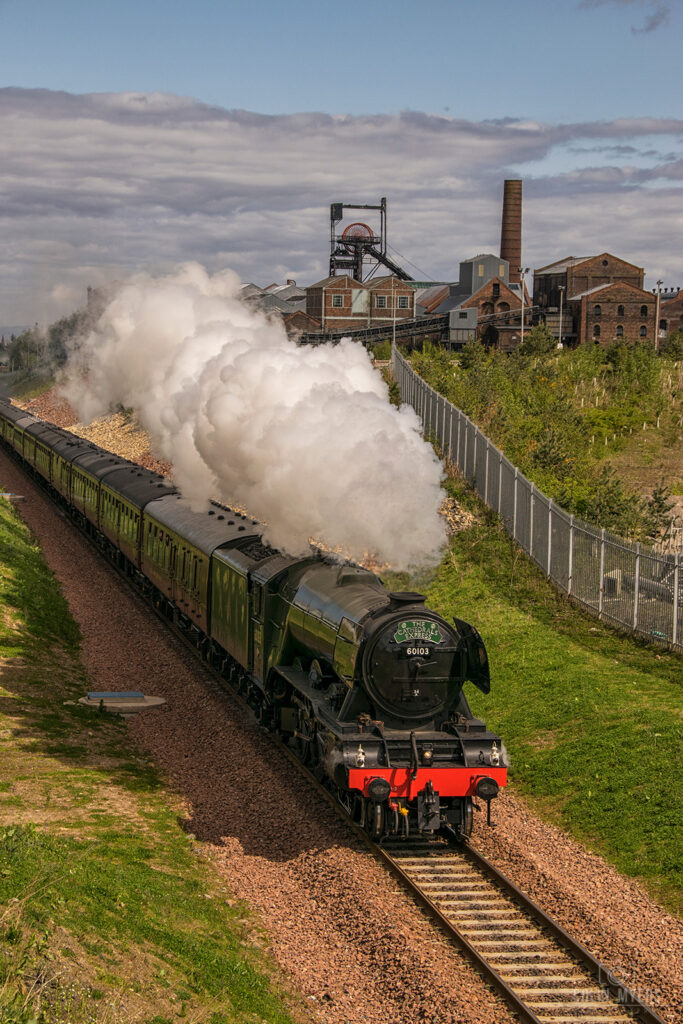 Flying Scotsman At Lady Victoria, Newtongrange