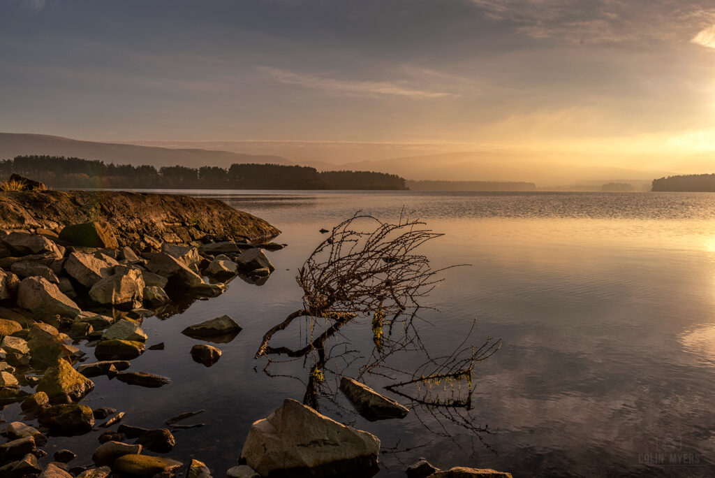 Gladhouse Reservoir Sunset