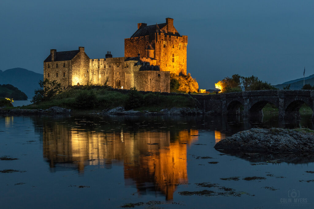 Eilean Donan Castle At Twilight