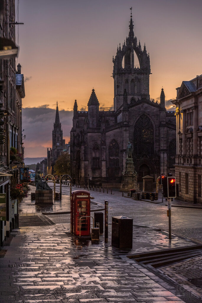 Royal Mile Sunrise 6 October 2022