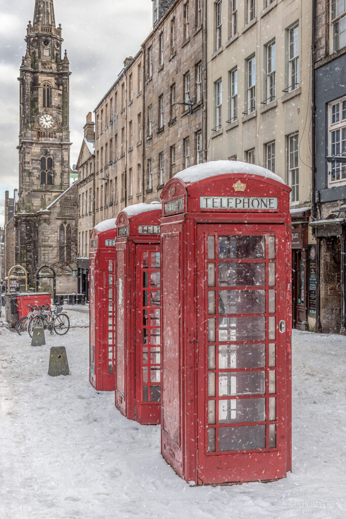 Snow & Royal Mile Phone Boxes