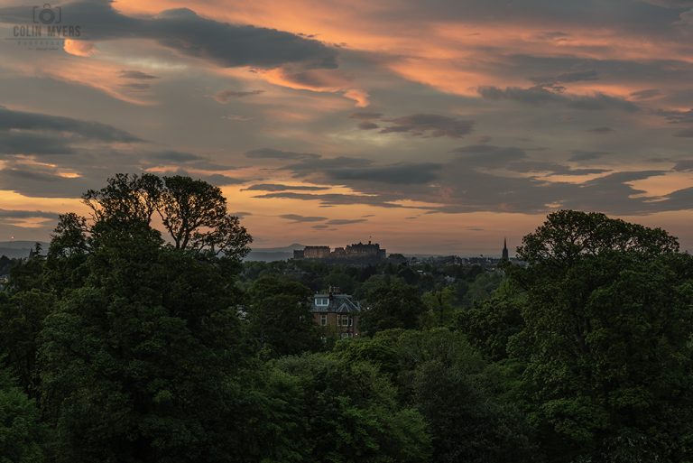Edinburgh Sunset 23rd May 2023