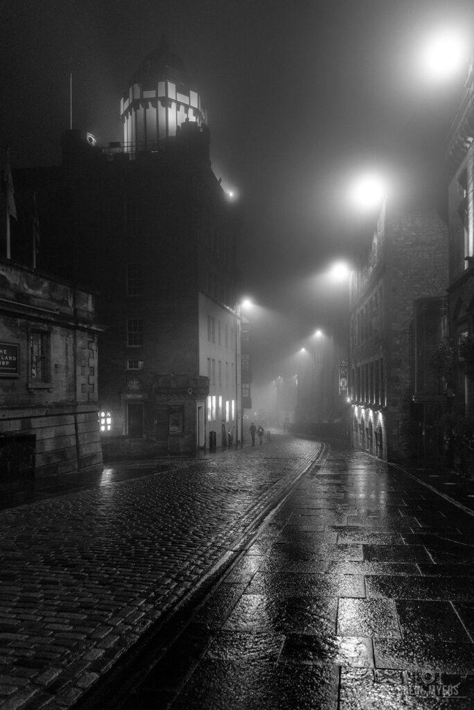 Royal Mile Haar (B&W)