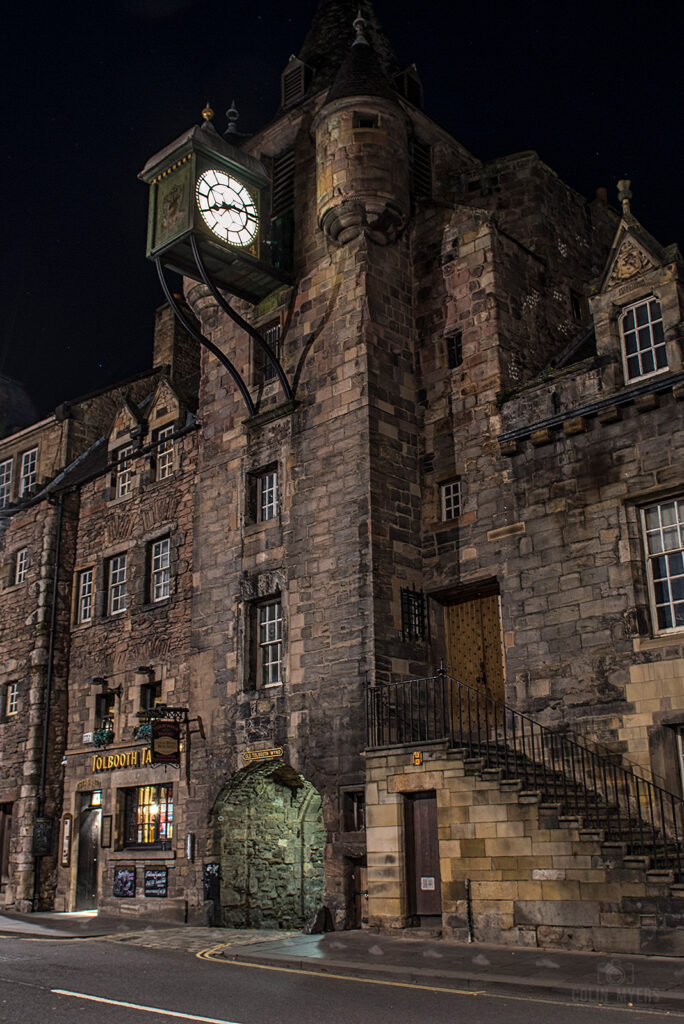 Canongate Tolbooth By Night (Alternative View)