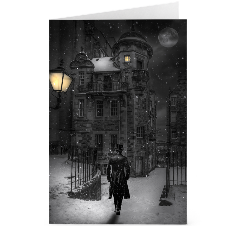 Lady Stair's Christmas Snow • Single Card