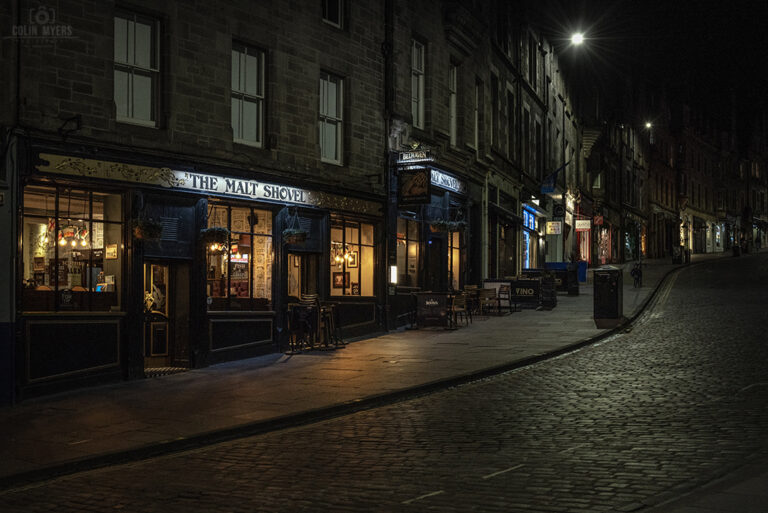 Cockburn Street By Night