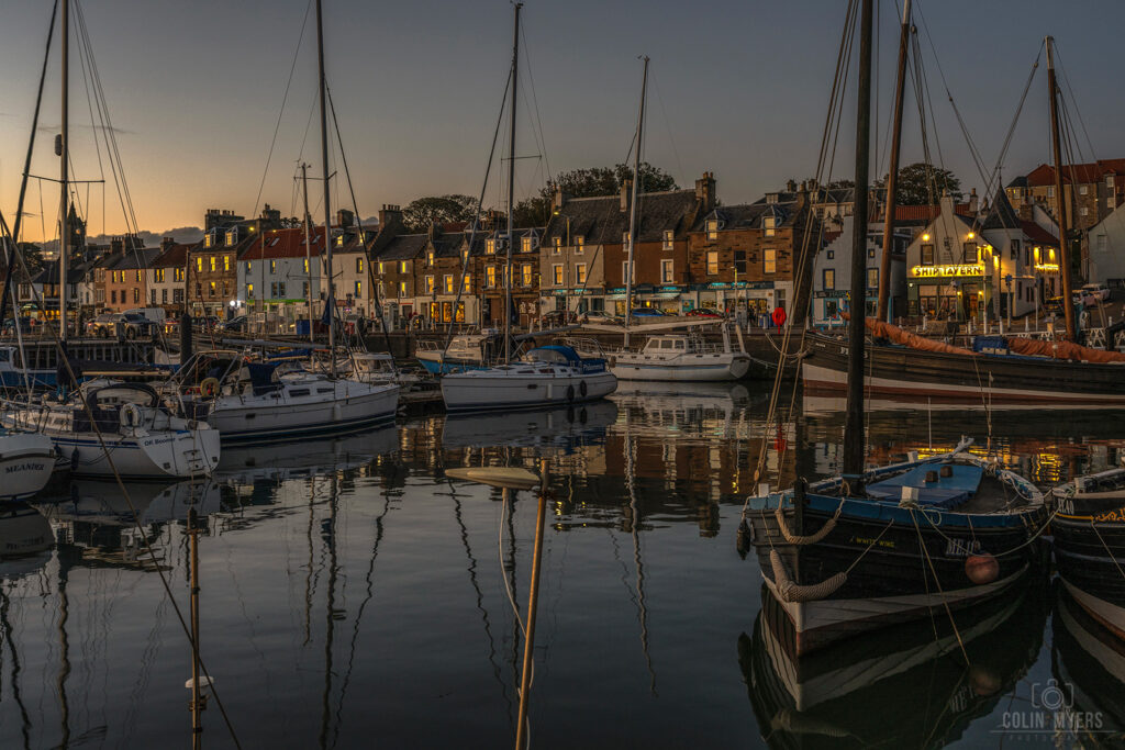 Anstruther Harbour & Shoreline Dusk