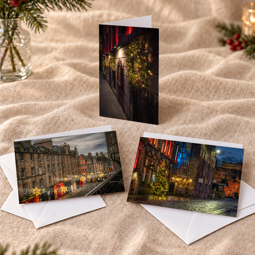 Auld Reekie Christmas Lights • Collection (6 Pack)