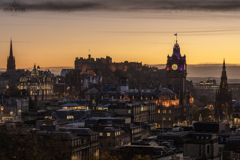 Epic Calton Hill Sunset