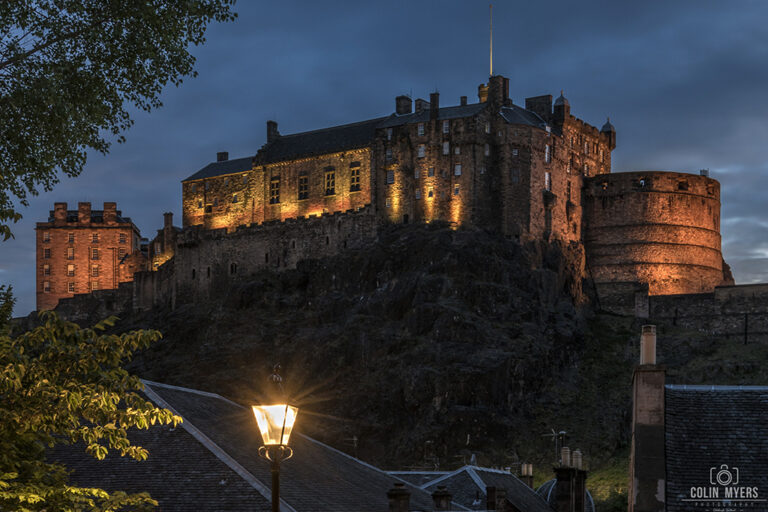 Edinburgh Castle Twilight (Landscape)