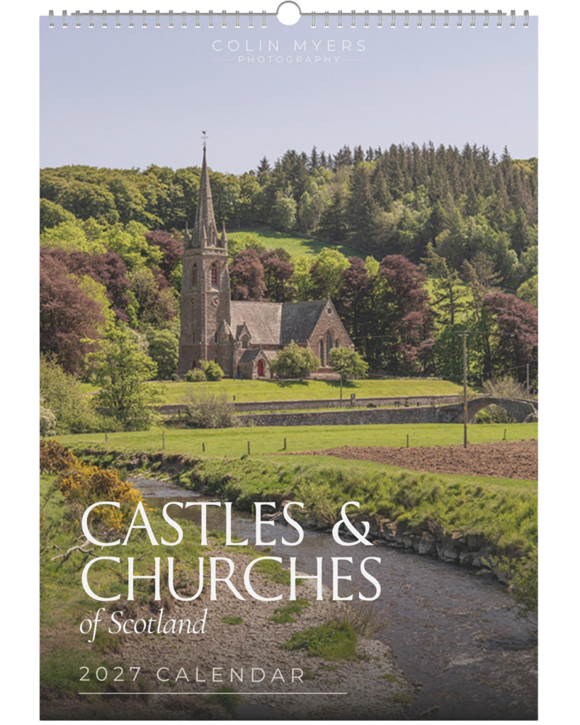 2027 Colin Myers Castles & Churches of Scotland Calendar