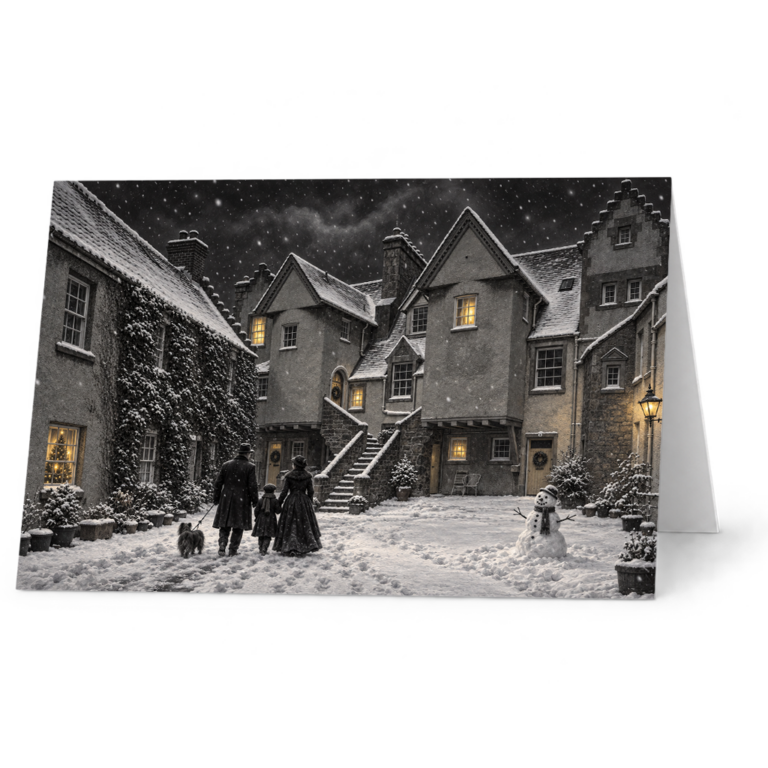 Christmas at White Horse Close • Single Card