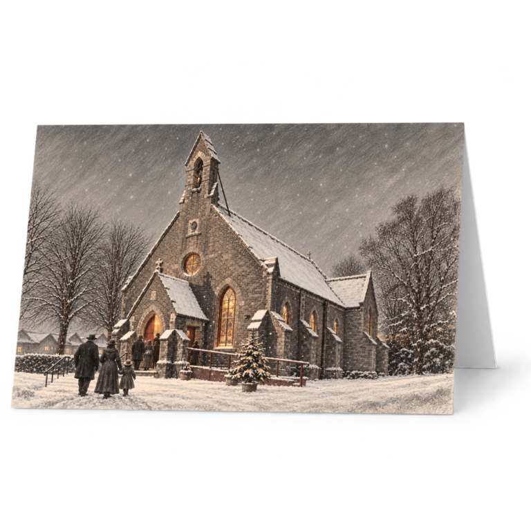 The Christmas Service • Single Card